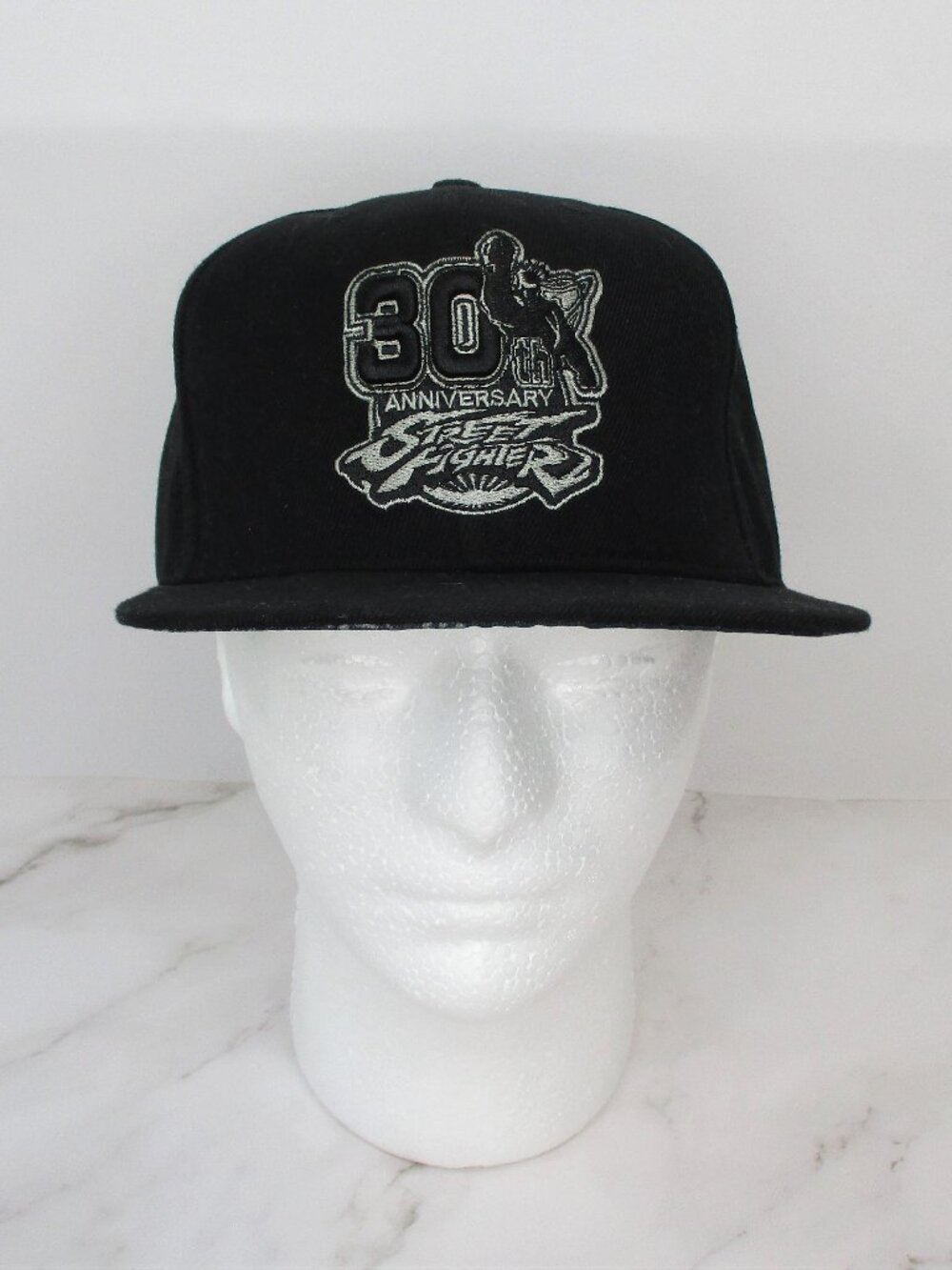 Funko Street Fighter 30th Anniversary Snapback Hat Black Cap